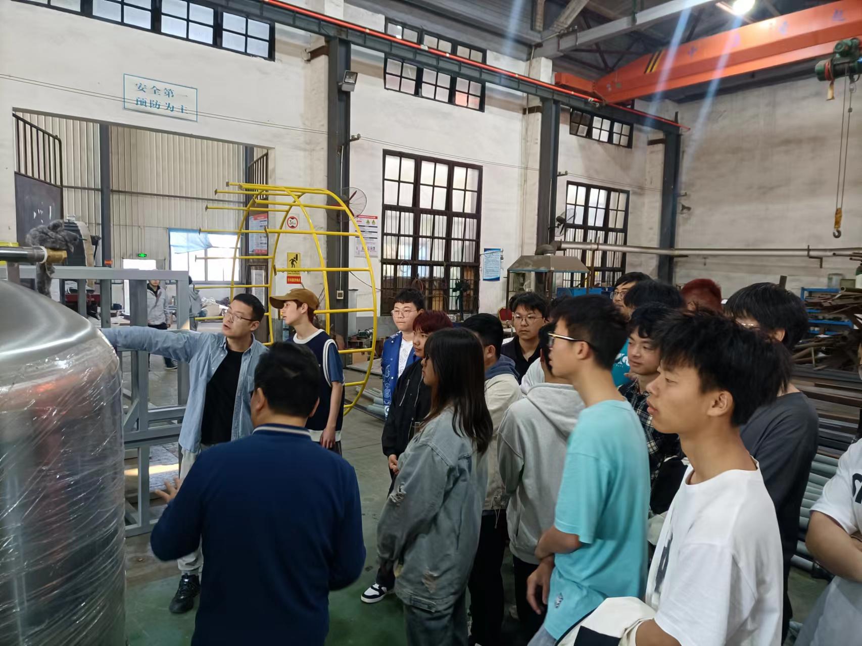 湖南工程学院近200名学生来米兰网页版登录入口-米兰（中国）
认知实习